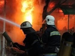 Спасатели МЧС России ликвидировали пожар в частной хозяйственной постройке в Яйском МО